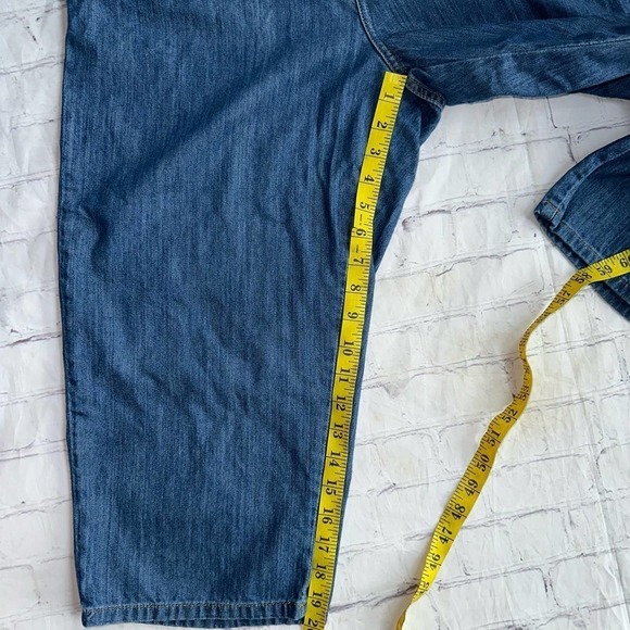 Pristine Vintage Women’s Size 14P Capris Cropped Denim Blue Jeans - Picture 7 of 7